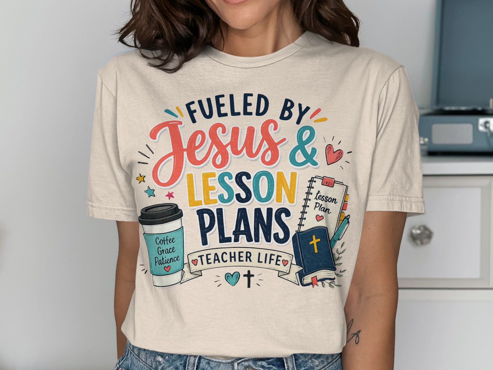 Fueled by Jesus lesson plans, with coffee, grace, patience, and a bible.