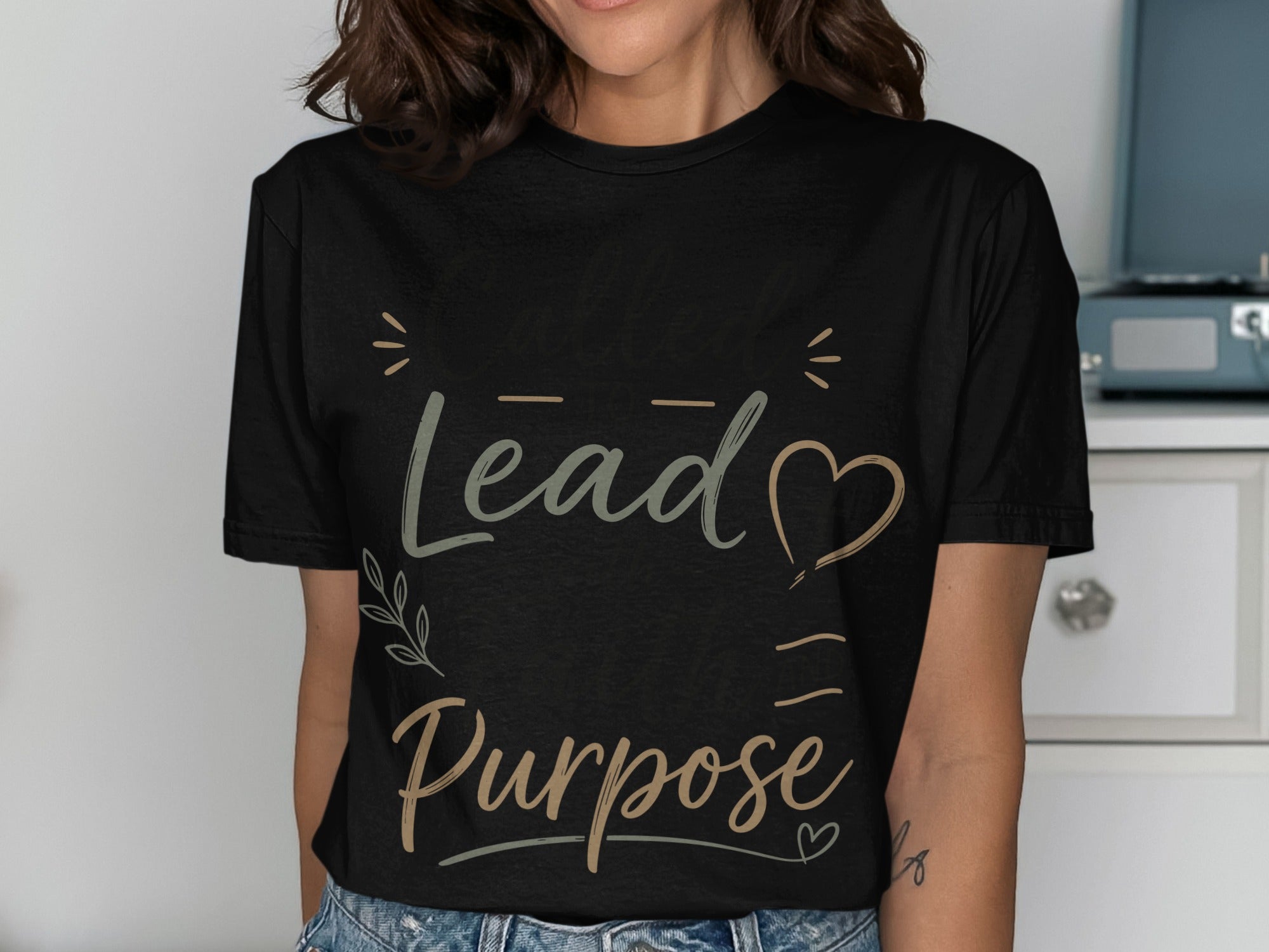 Called TO Lead with Faith AND Purpose Christian Apparel T-Shirts