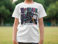 5th Grade shirt with backpack, pencil, and motivational text.