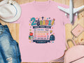Pink t-shirt with "2nd GRADE" and positive affirmations.